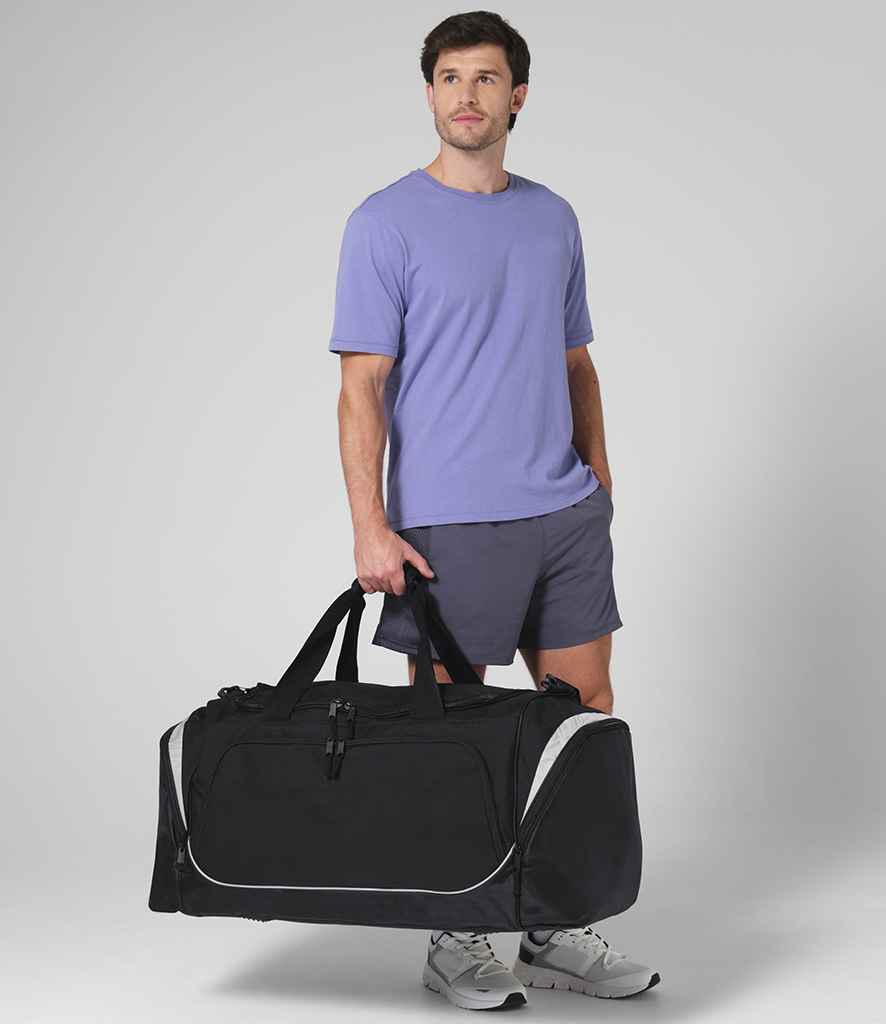 Quadra - Pro Team Jumbo Kit Bag - QS288 BK/LG ONE