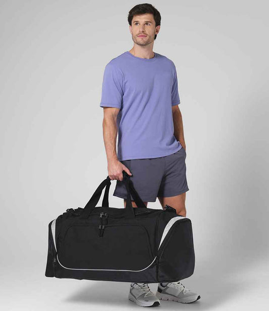 Quadra - Pro Team Jumbo Kit Bag - QS288 BK/LG ONE