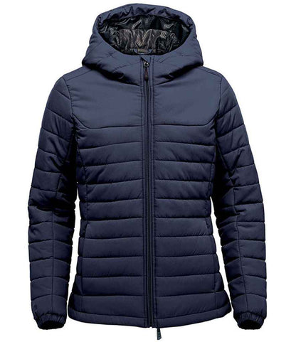Stormtech - Ladies Nautilus Quilted Hooded Jacket - QXH1W BLK XS