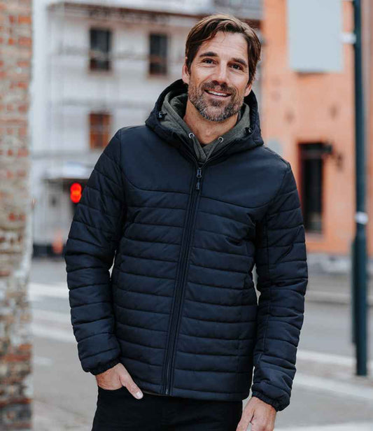 Stormtech - Nautilus Quilted Hooded Jacket - QXH1 BLK S