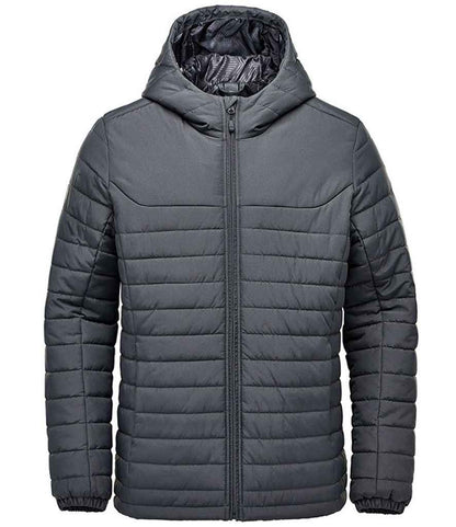 Stormtech - Nautilus Quilted Hooded Jacket - QXH1 BLK S