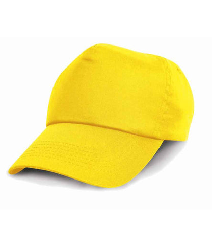 Result - Kids Cotton Cap - RC005B YEL ONE