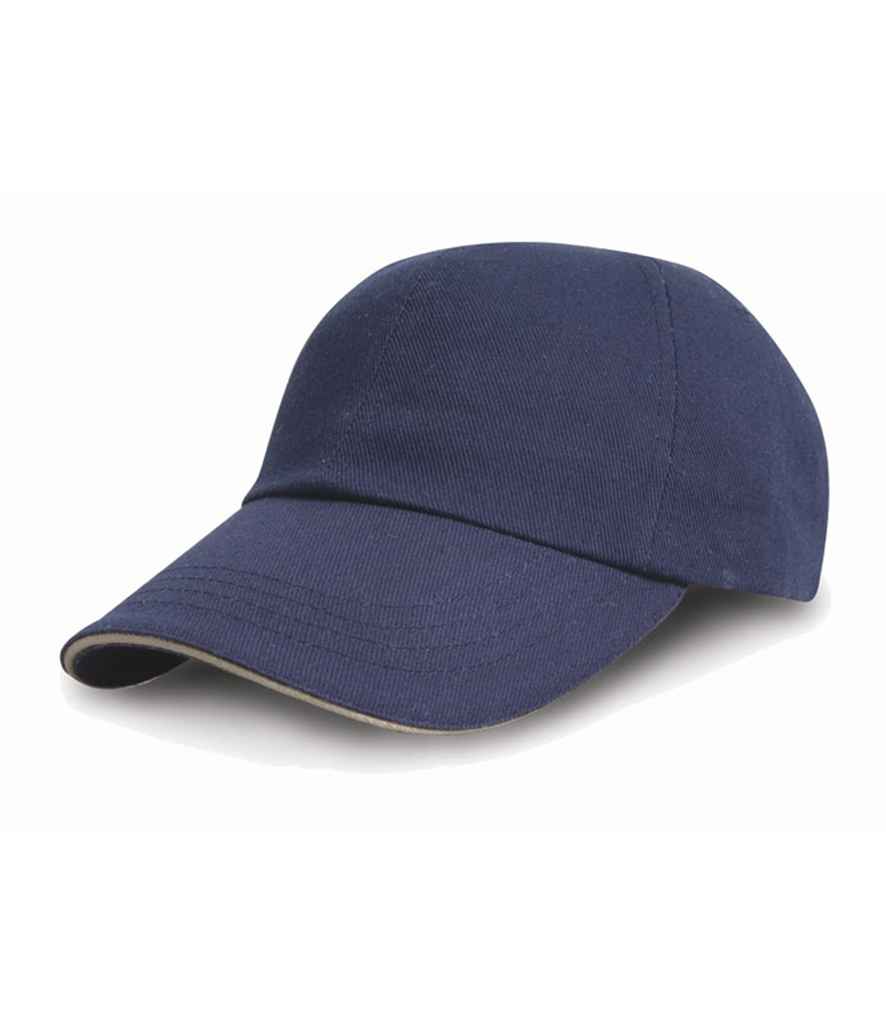 Result - Heavy Cotton Drill Pro-Style Cap - RC010P NAV ONE