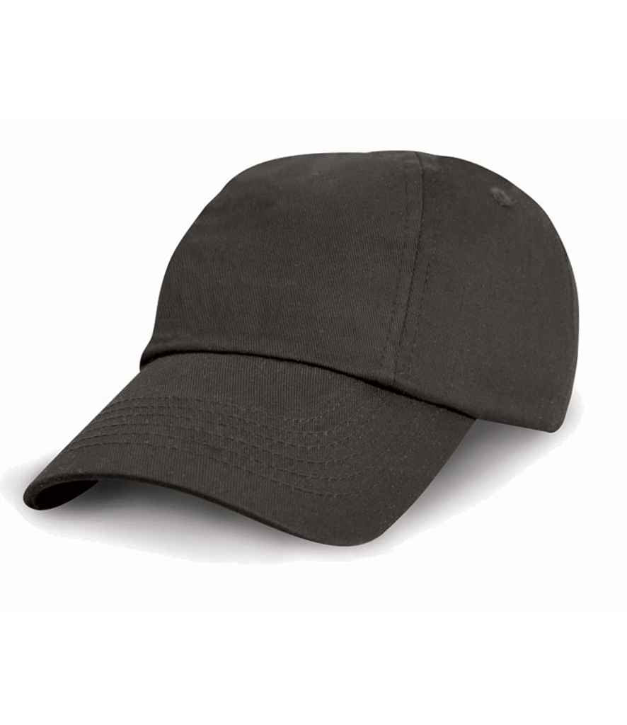 Result - Kids Low Profile Cotton Cap - RC018B BLK ONE