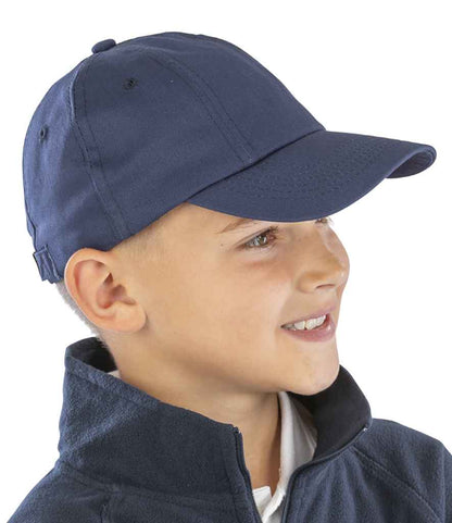 Result - Kids Low Profile Cotton Cap - RC018B NAV ONE
