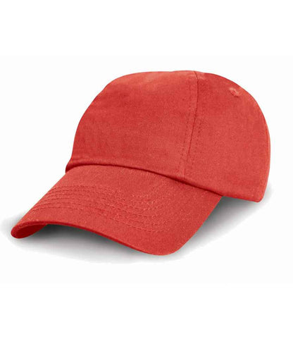 Result - Kids Low Profile Cotton Cap - RC018B BLK ONE