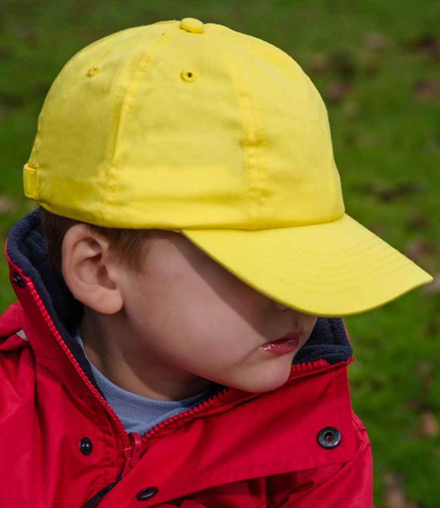 Result - Kids Low Profile Cotton Cap - RC018B YEL ONE