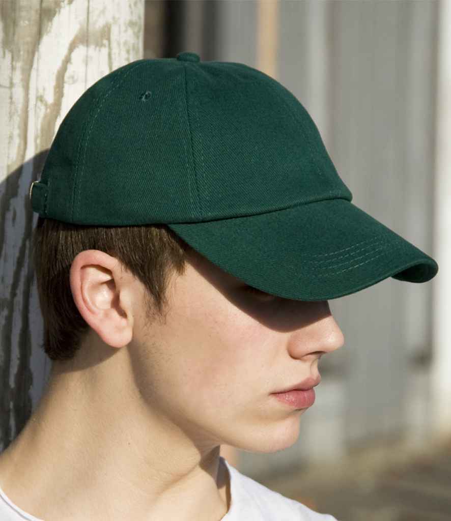 Result - Low Profile Heavy Brushed Cotton Cap - RC024 FOR ONE