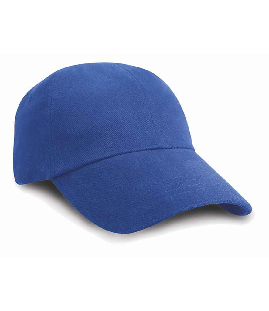 Result - Low Profile Heavy Brushed Cotton Cap - RC024 BLK ONE