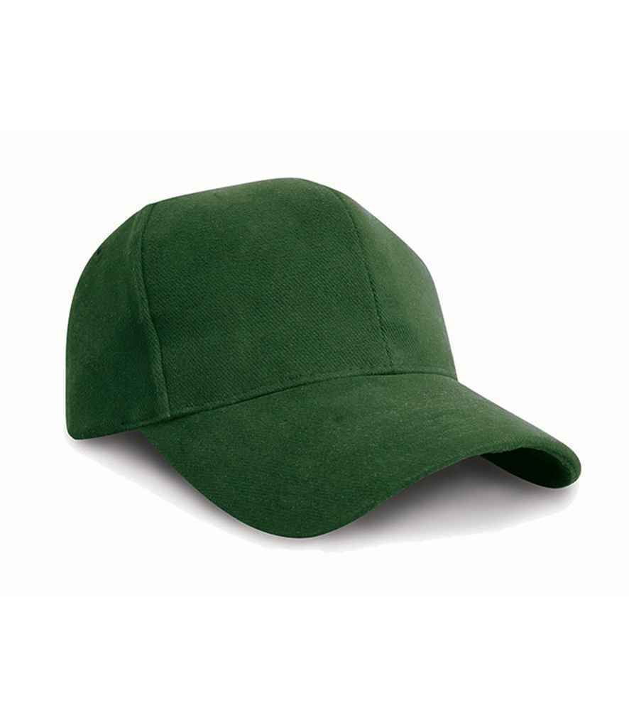 Result - Pro-Style Heavy Brushed Cotton Cap - RC025 BLK ONE