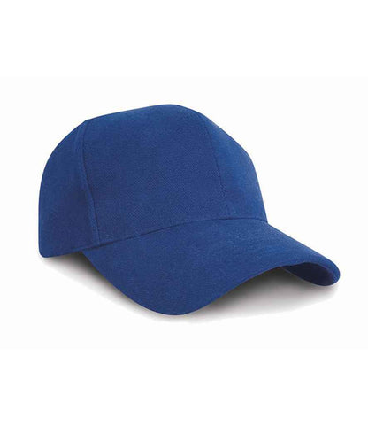 Result - Pro-Style Heavy Brushed Cotton Cap - RC025 BLK ONE