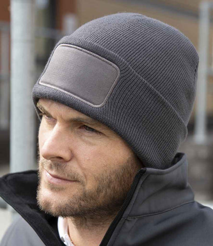 Result - Core Double Knit Printers Beanie - RC027 GRE ONE