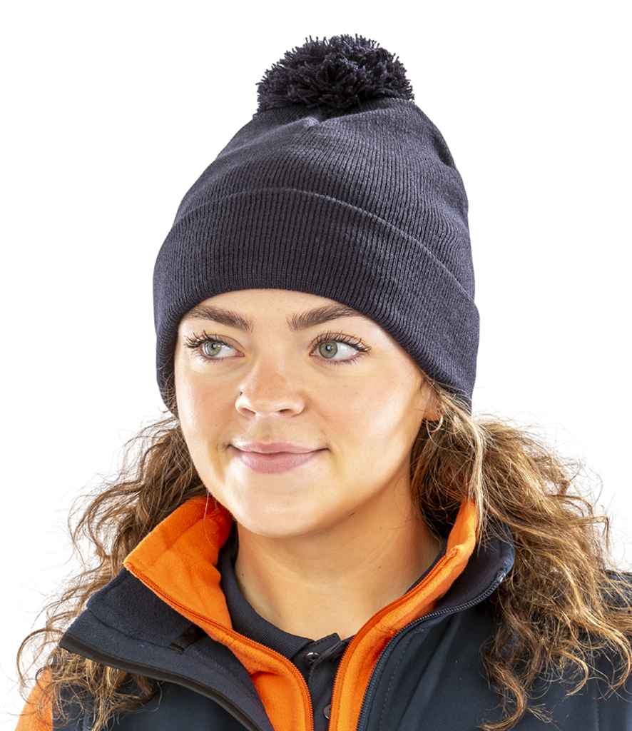 Result - Core Pom Pom Beanie - RC028 NAV ONE