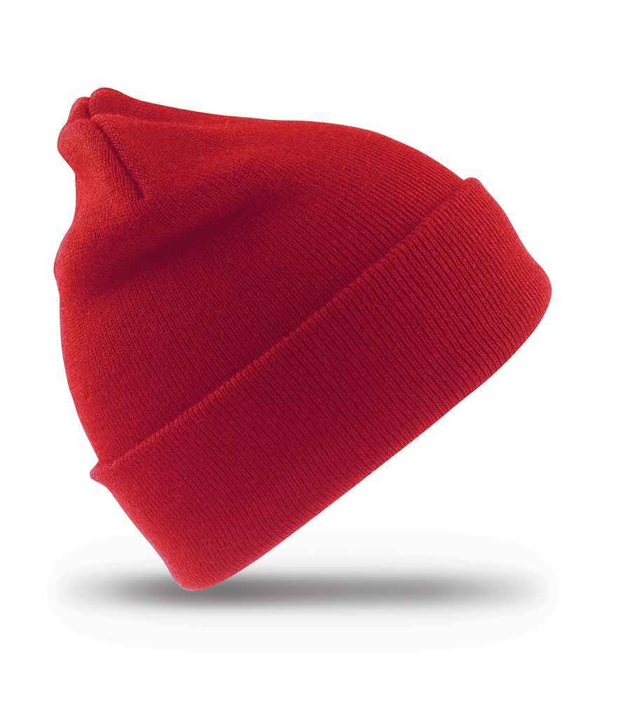 Result - Kids Woolly Ski Hat - RC029B RED ONE
