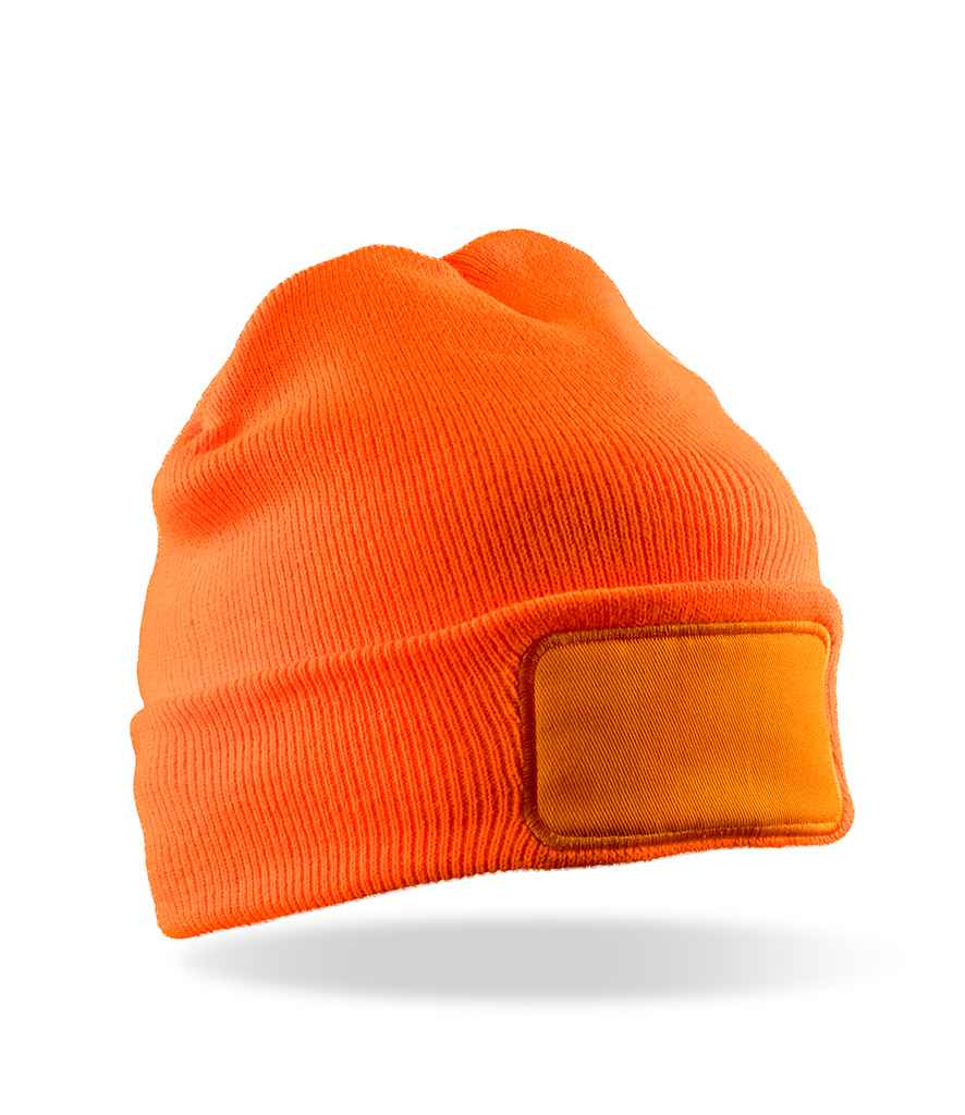 Result - Double Knit Thinsulate™ Printers Beanie - RC034 BLK ONE