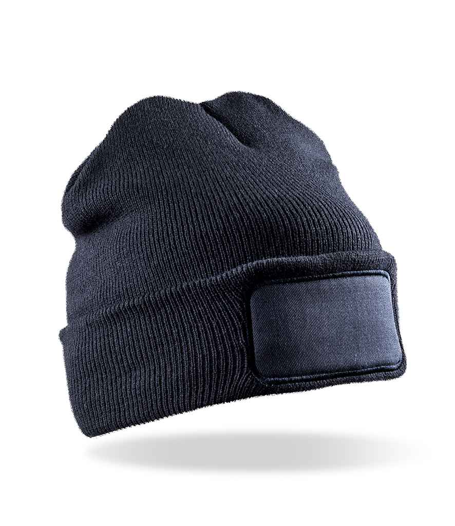 Result - Double Knit Thinsulate™ Printers Beanie - RC034 NAV ONE