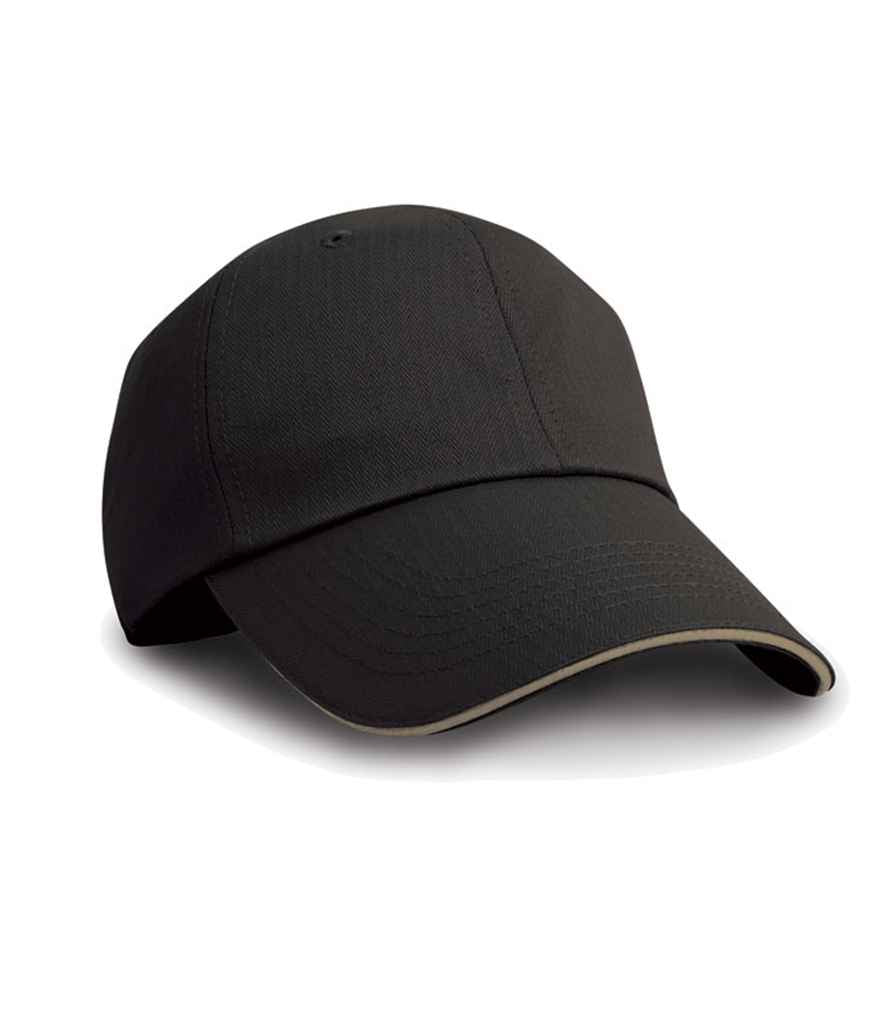 Result - Herringbone Cap - RC038 BK/TN ONE