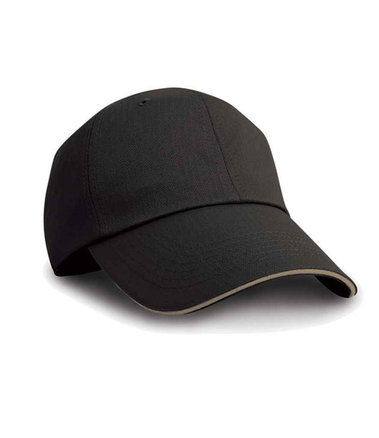 Result - Herringbone Cap - RC038 BK/TN ONE