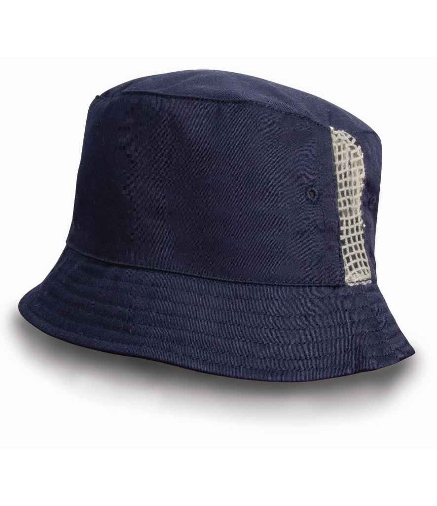 Result - Deluxe Washed Cotton Bucket Hat - RC045 NAT ONE