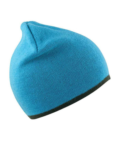 Result - Reversible Fashion Fit Hat - RC046 AQ/GY ONE