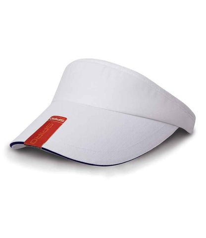 Result - Herringbone Sun Visor - RC048 NV/WH ONE