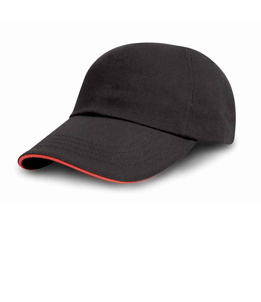 Result - Printer Embroiderers Cap - RC050 BLK ONE