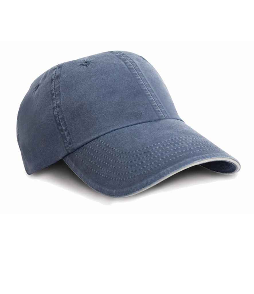 Result - Washed Fine Line Cotton Cap