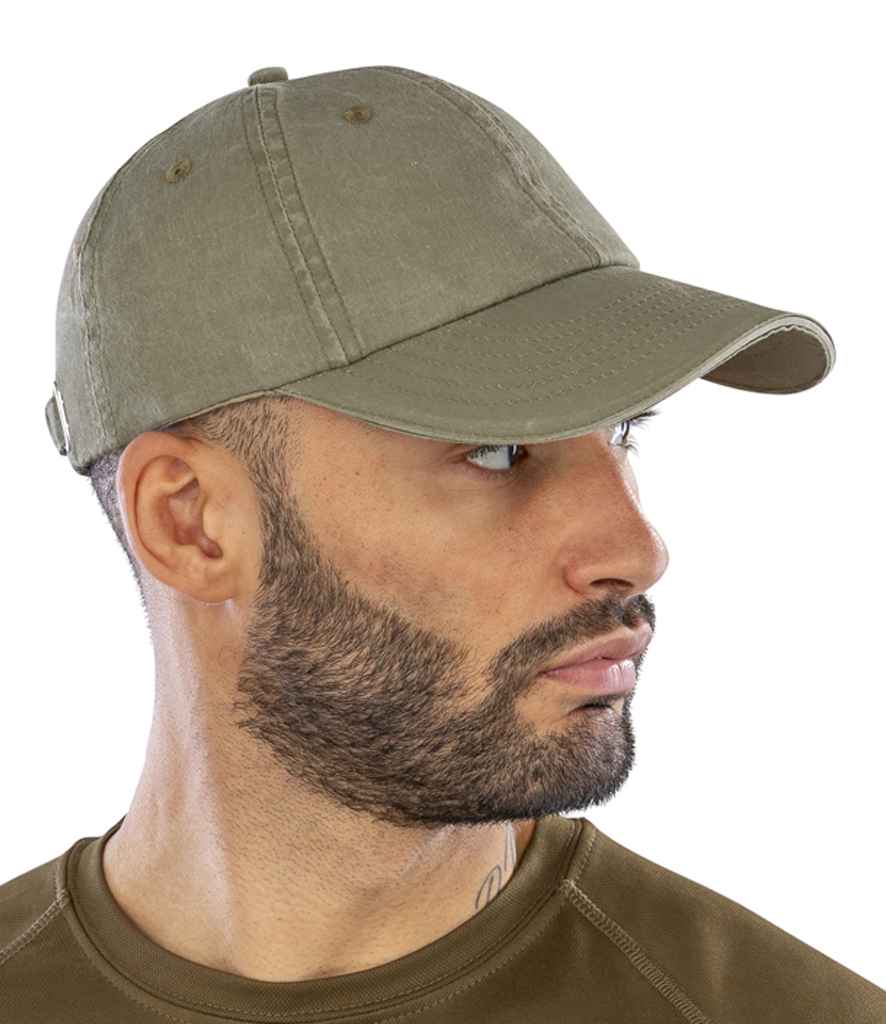 Result - Washed Fine Line Cotton Cap - Pierre Francis