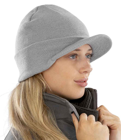 Result - Esco Army Knitted Hat - RC060 CGY ONE