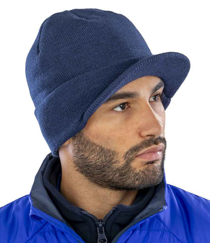 Result - Esco Army Knitted Hat - RC060 NAV ONE