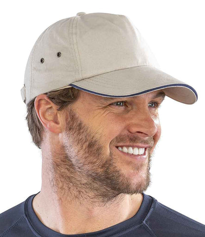 Result - Plush Cotton 5 Panel Cap - Pierre Francis