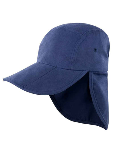 Result - Kids Fold Up Legionnaires Cap - RC076B BLK ONE