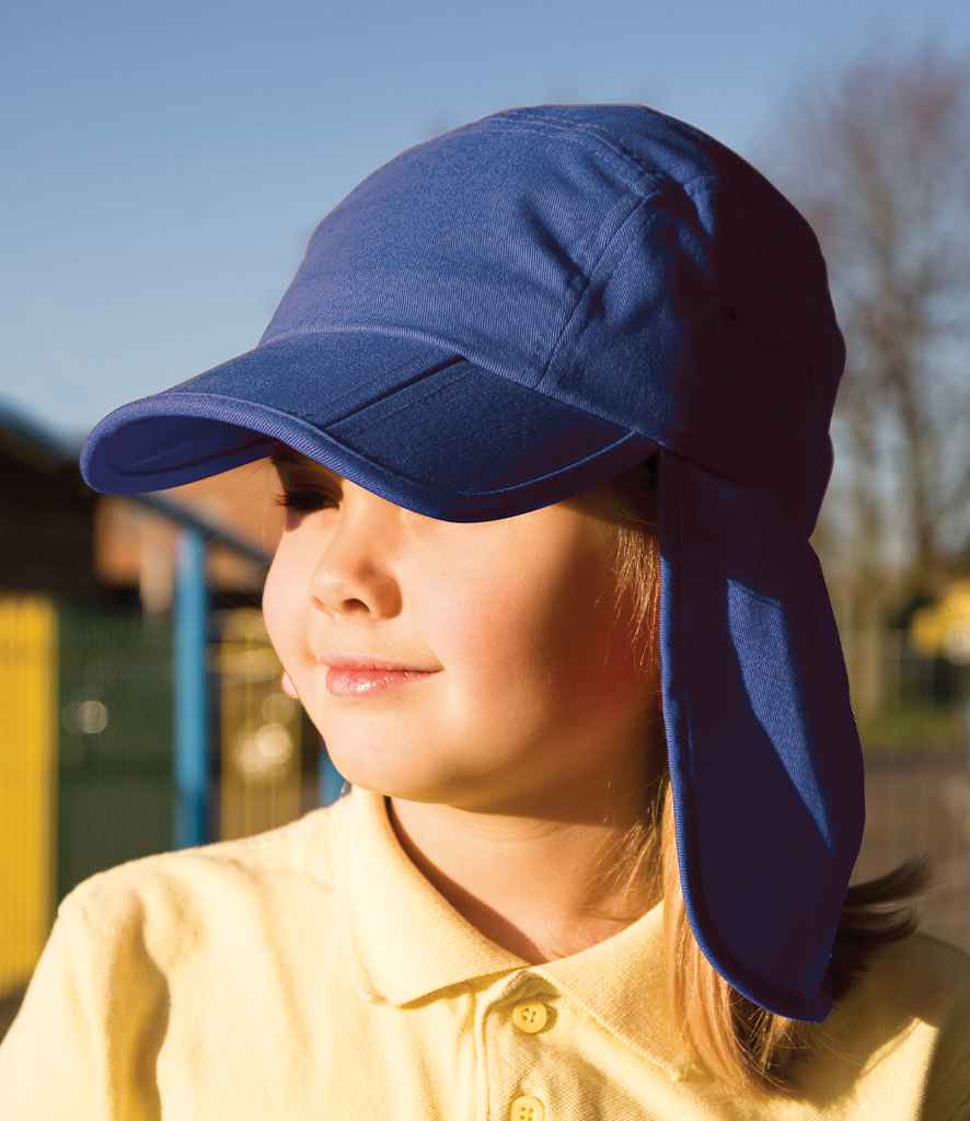Result - Kids Fold Up Legionnaires Cap - RC076B NAV ONE