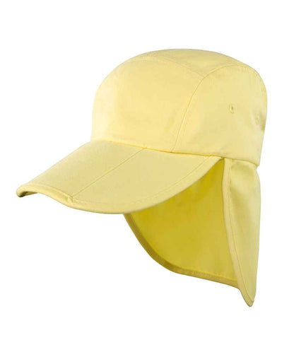 Result - Kids Fold Up Legionnaires Cap - RC076B YEL ONE