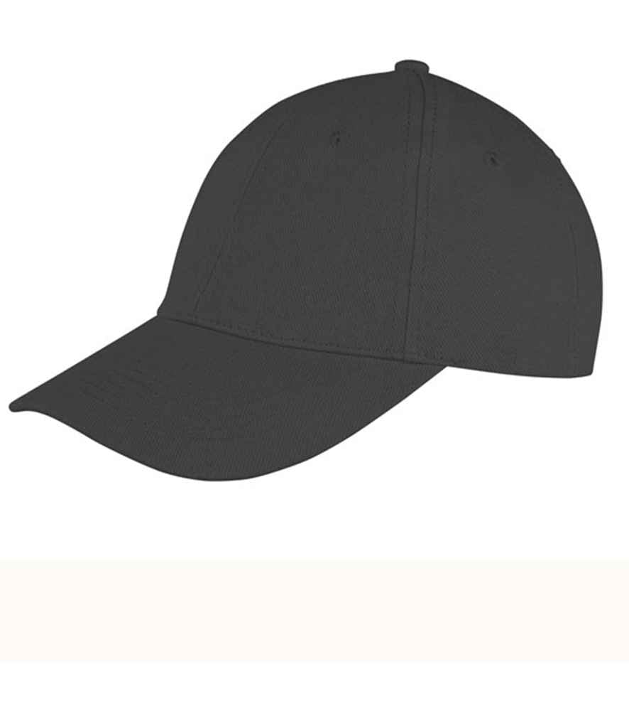 Result - Memphis Brushed Cotton Cap - RC081 BLK ONE