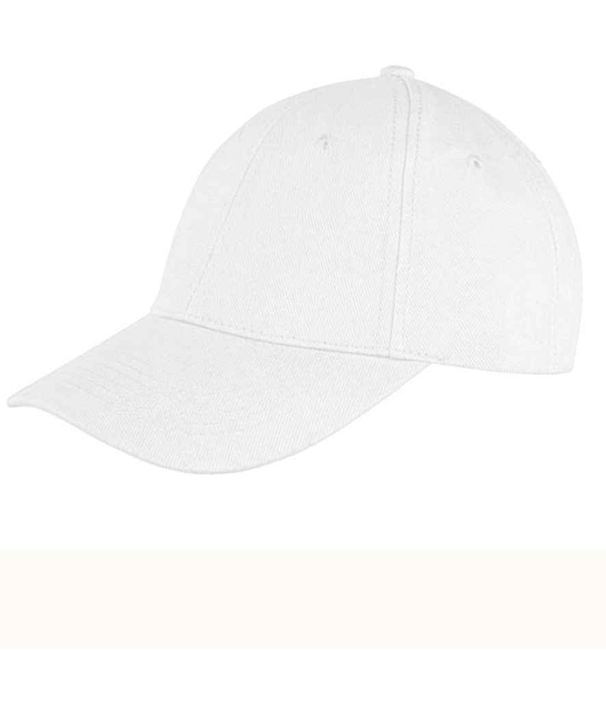 Result - Memphis Brushed Cotton Cap - RC081 WHI ONE