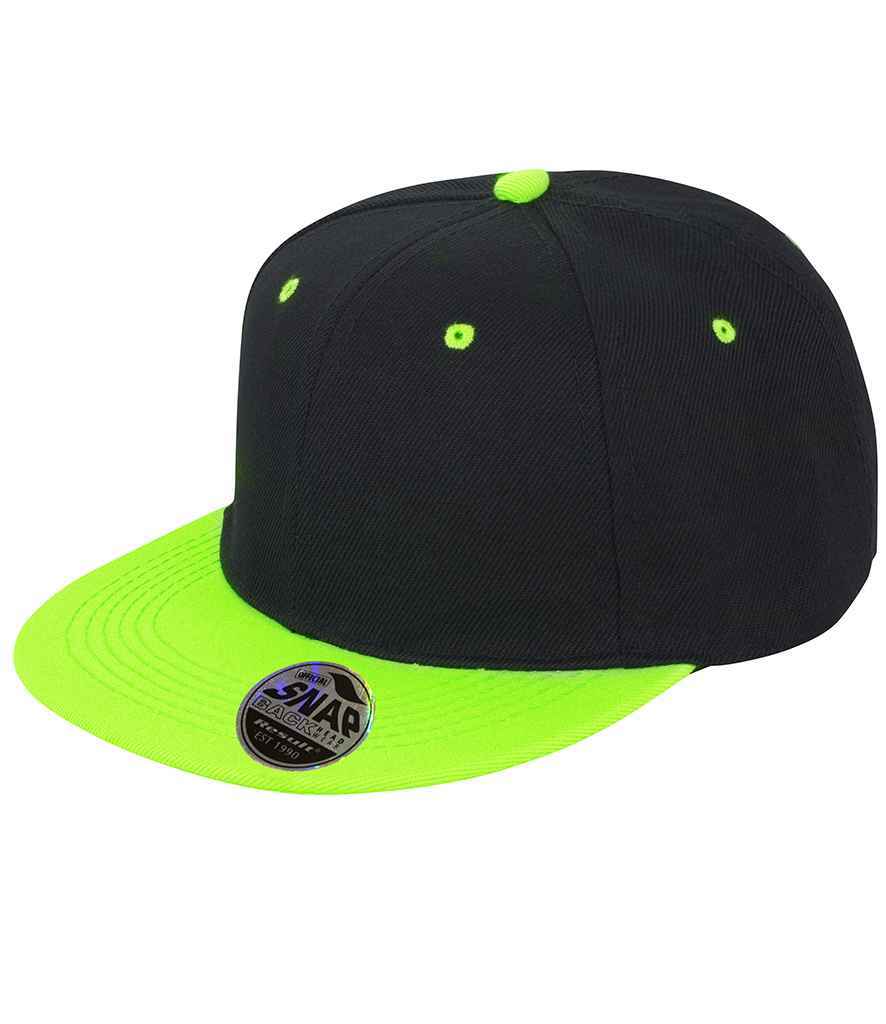 Result - Contrast Bronx Snapback Cap - RC082 BK/AZ ONE