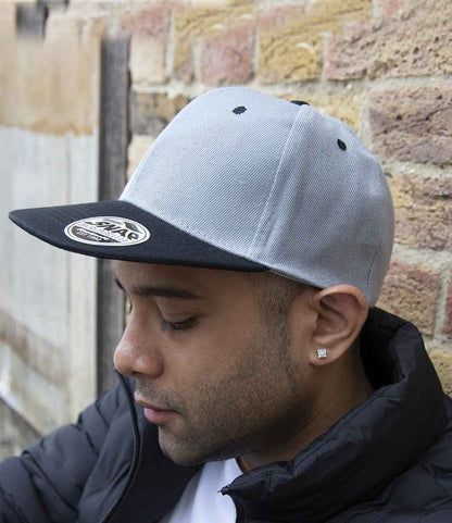 Result - Contrast Bronx Snapback Cap - RC082 HE/BK ONE