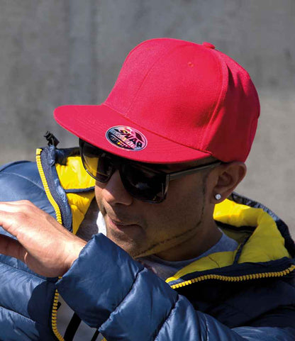 Result - Original Bronx Snapback Cap - RC083 RED ONE