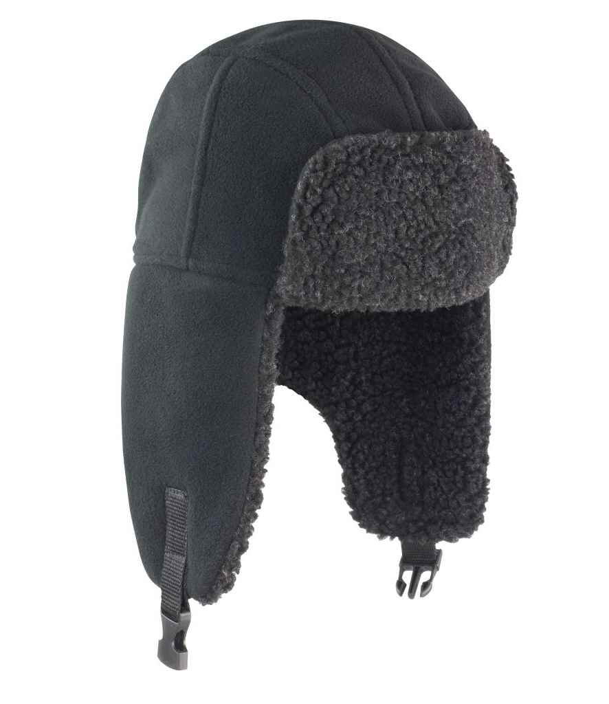 Result - Thinsulate™ Sherpa Hat - RC358 BLK S