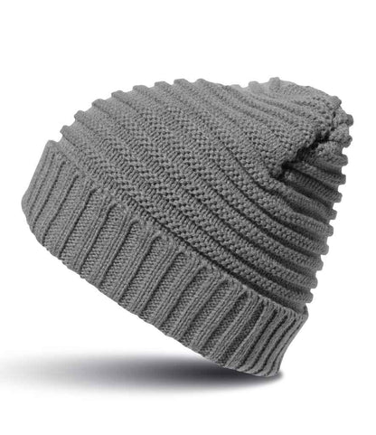Result - Braided Fleece Lined Hat - RC376 FEN ONE