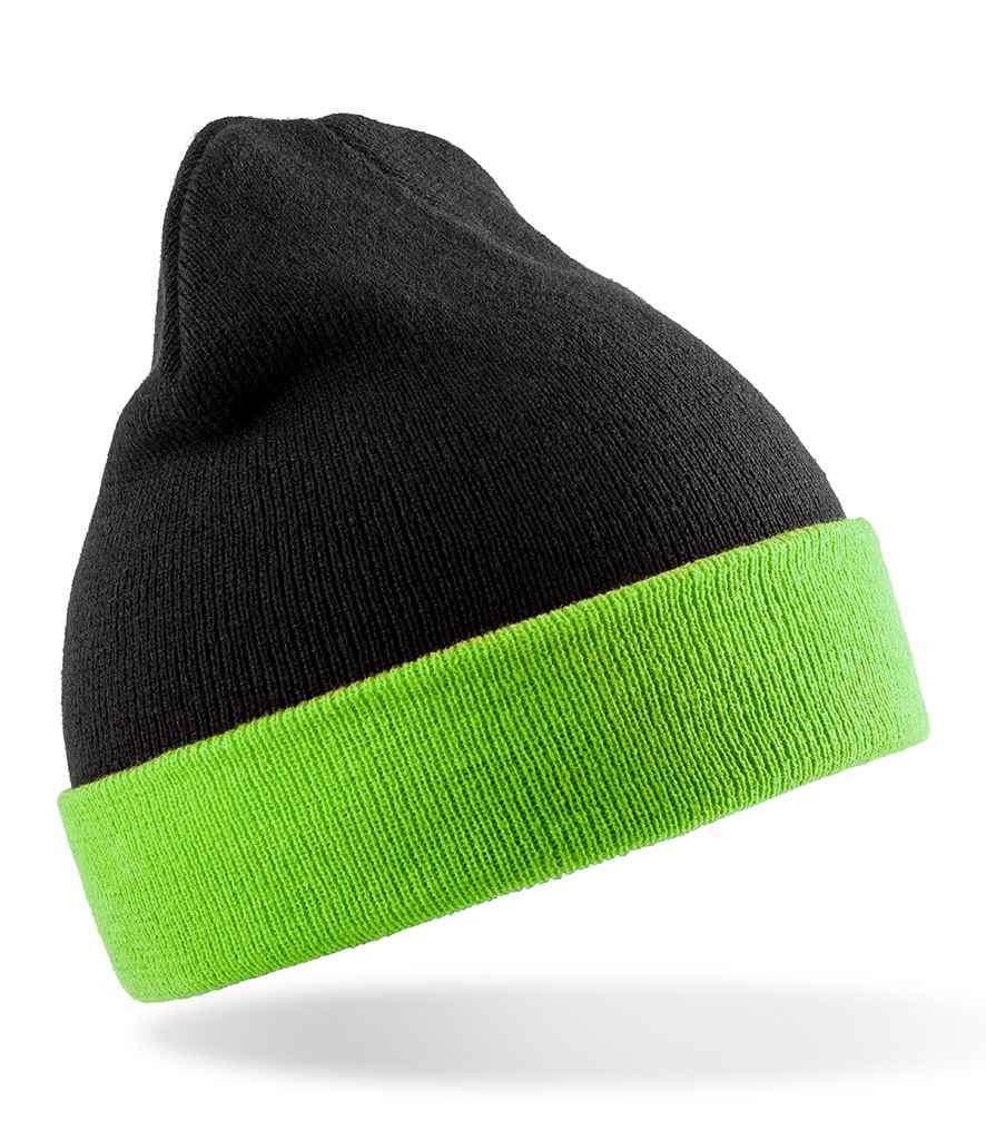 Result - Genuine Recycled Black Compass Beanie - Pierre Francis
