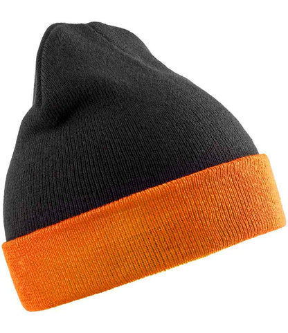 Result - Genuine Recycled Black Compass Beanie - Pierre Francis