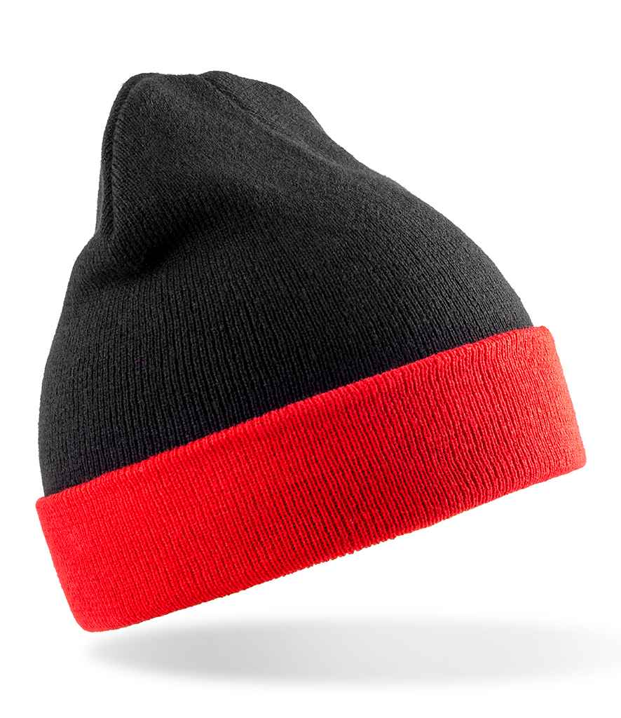 Result - Genuine Recycled Black Compass Beanie - Pierre Francis