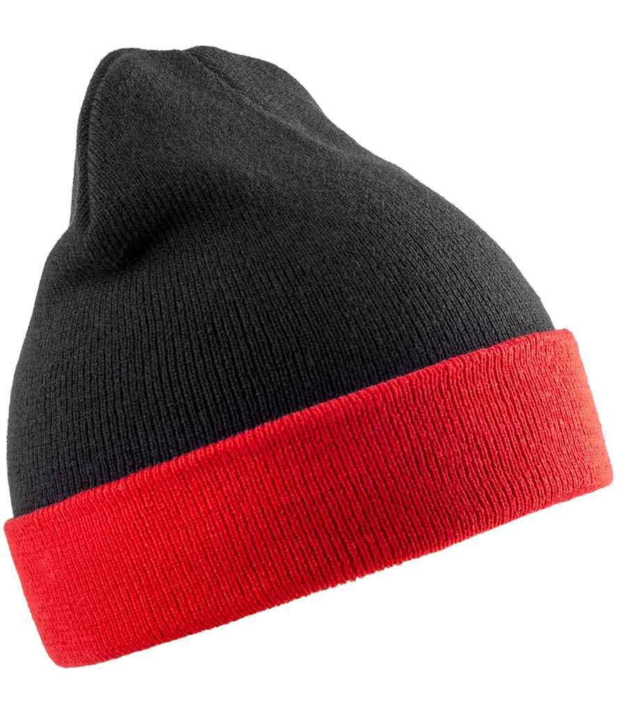 Result - Genuine Recycled Black Compass Beanie - Pierre Francis