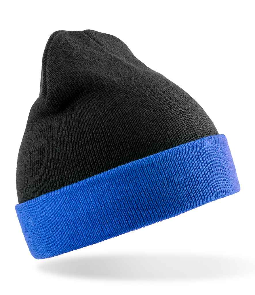 Result - Genuine Recycled Black Compass Beanie - Pierre Francis