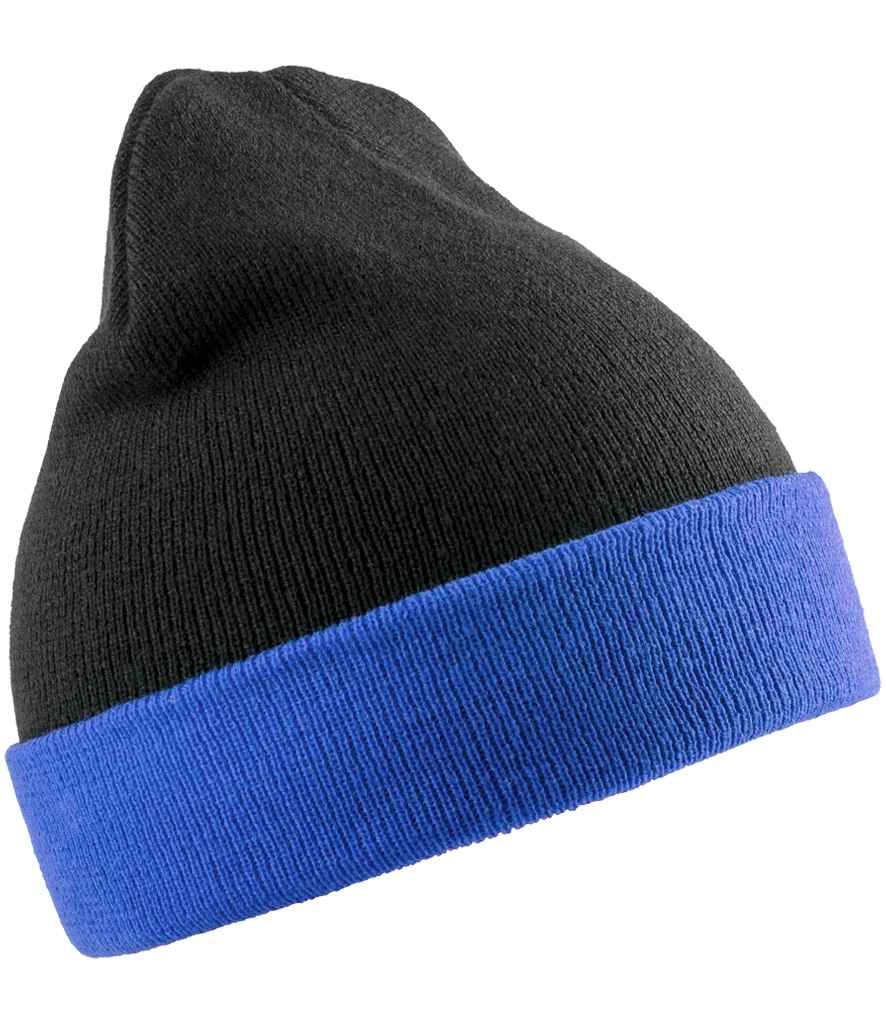 Result - Genuine Recycled Black Compass Beanie - Pierre Francis