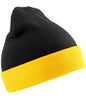 Result - Genuine Recycled Black Compass Beanie - Pierre Francis