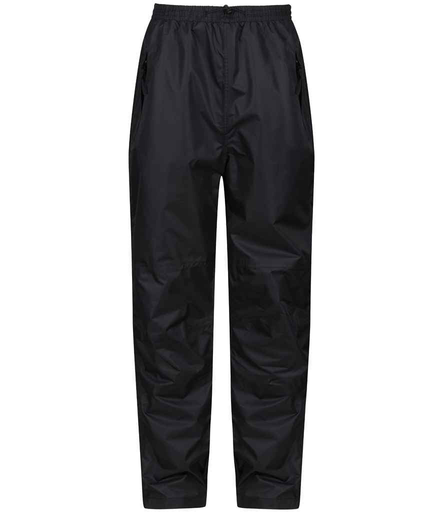 Regatta - Linton Waterproof Overtrousers - RG031 BLK S/R