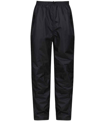 Regatta - Linton Waterproof Overtrousers - RG031 BLK S/R